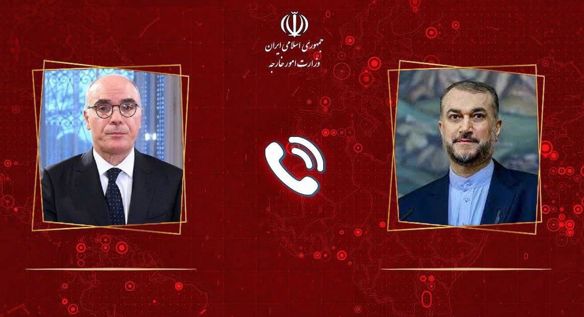 گفتگوی تلفنی وزرای امور خارجه ایران و تونس