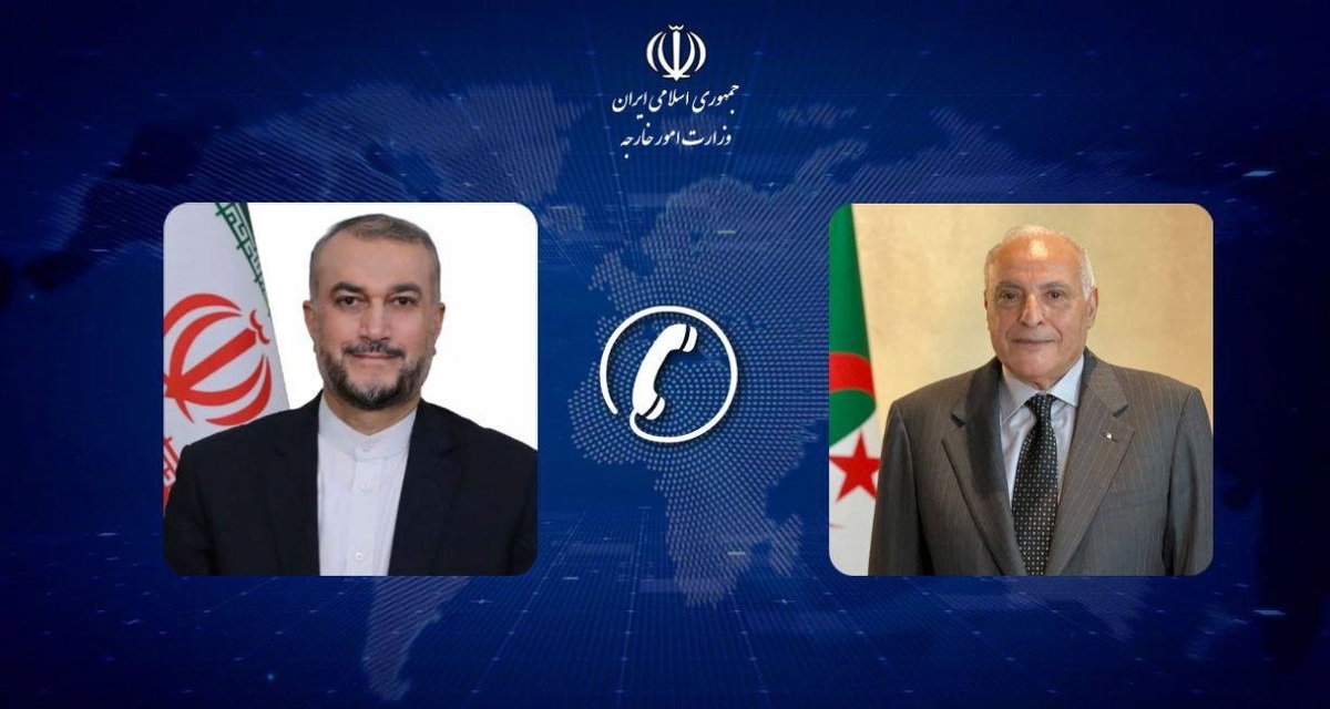 تاکید وزرای امور خارجه ایران و الجزایر بر تداوم همکاری‌های نزدیک دو کشور در مجامع منطقه‌ای بین‌المللی