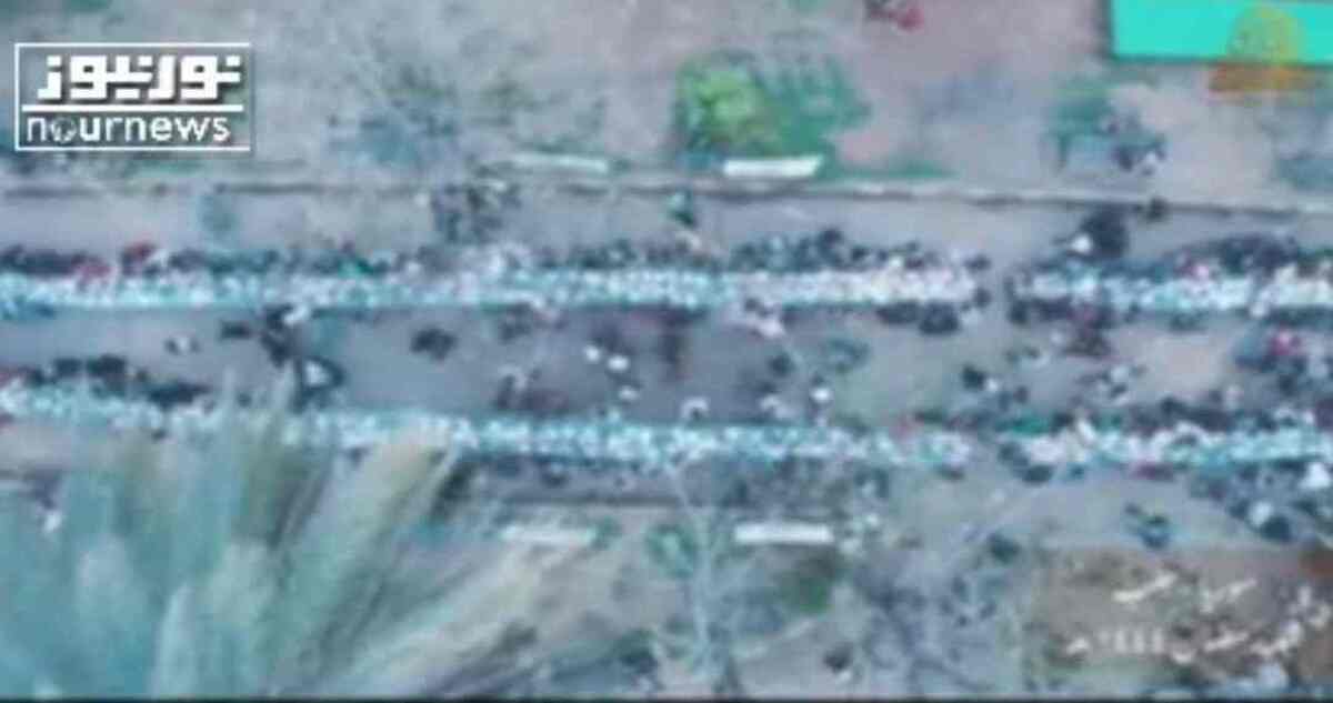 مراسم افطاری آوارگان فلسطینی به یاد فلسطین