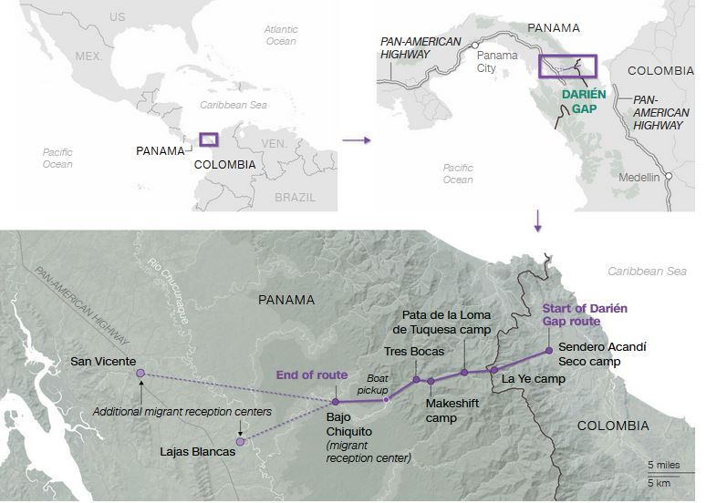 نگاهی به یکی از خطرناک‌ترین مسیرهای مهاجرتی جهان
