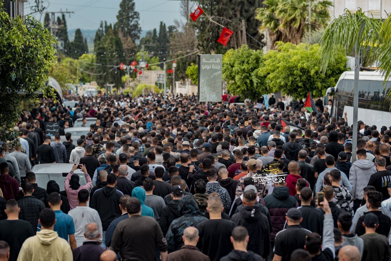 تشییع پیکر نخستین شهید فلسطینی در ماه مبارک رمضان