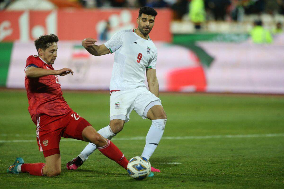 ایران و روسیه به تساوی رضایت دادند/ شروع قلعه‌نویی با مساوی در آزادی + فیلم