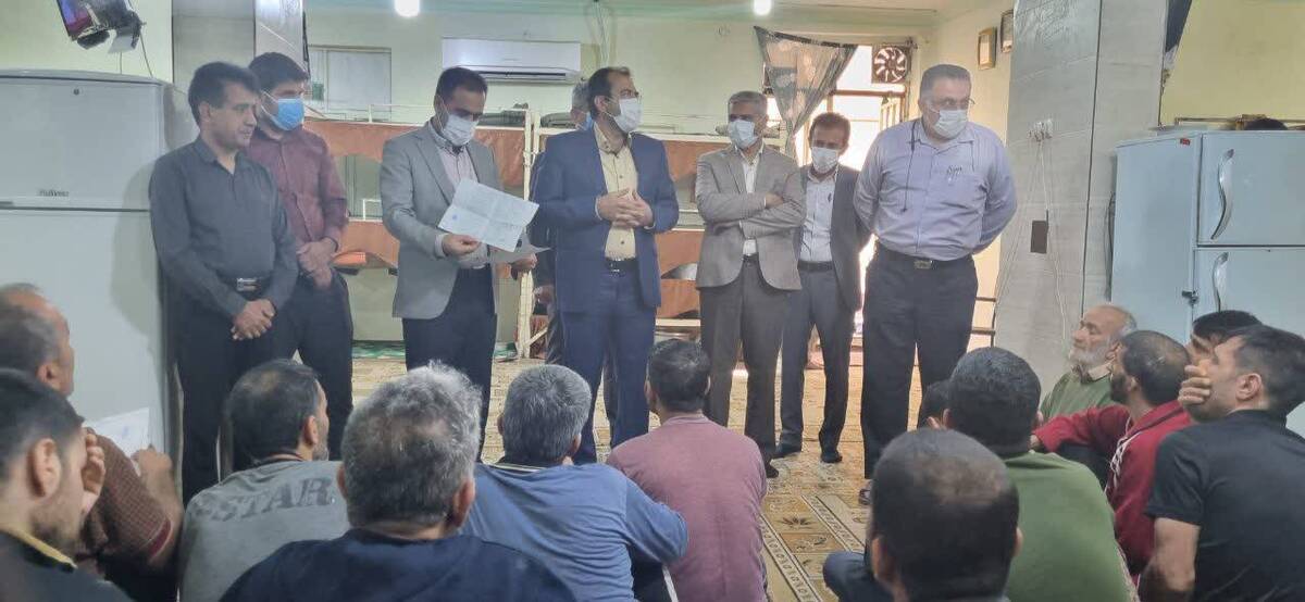 رئیس کل دادگستری خوزستان از دادگستری و زندان بهبهان بازدید کرد