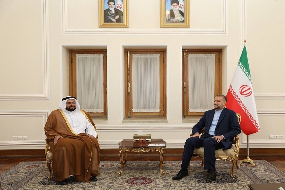 امیرعبداللهیان و وزیر مشاور در امور خارجه دولت قطر دیدار کردند
