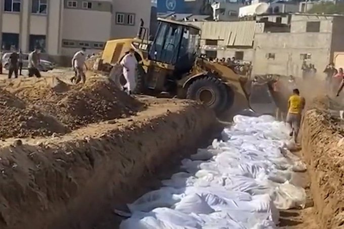 ۱۲۰ گور دسته‌جمعی؛ انتخابی اجتناب‎ناپذیر برای ساکنان غزه