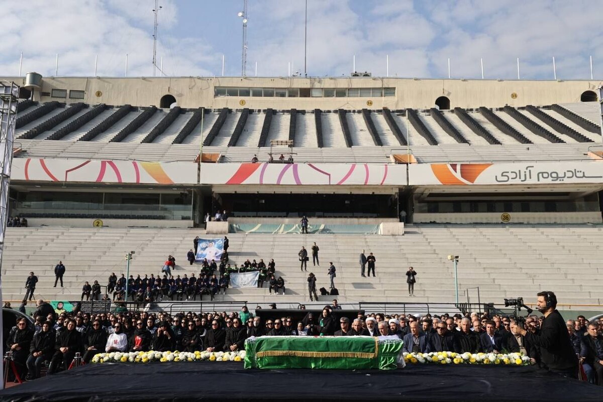 مراسم تشییع پیکر ملیکا محمدی برگزار شد + تصاویر