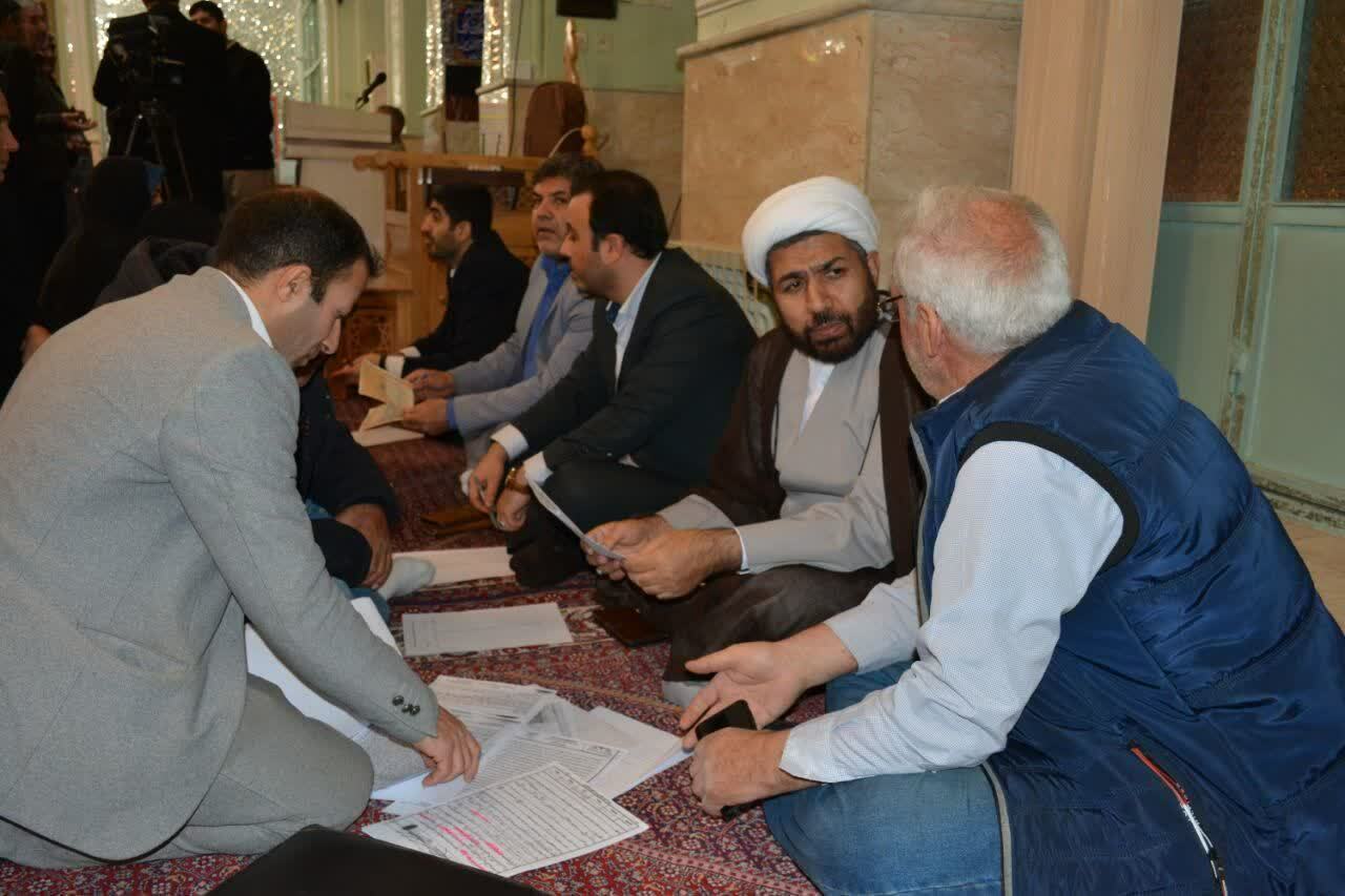 دیدار عمومی مسئولان قضایی زنجان به مناسبت سالروز شهادت سردار دلها در امام زاده سید ابراهیم (ع) زنجان برگزار شد 