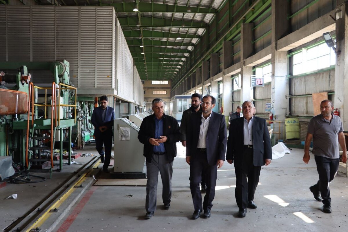 رئیس‌کل دادگستری خوزستان از شرکت خمیر و کاغذ شوشتر بازدید کرد