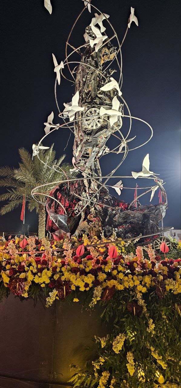 مراسم گرامیداشت شهادت سردار سلیمانی و ابومهدی المهندس در عراق و لبنان برگزار شد مراسم گرامیداشت شهادت سردار سلیمانی و ابومهدی المهندس در عراق و لبنان برگزار شد