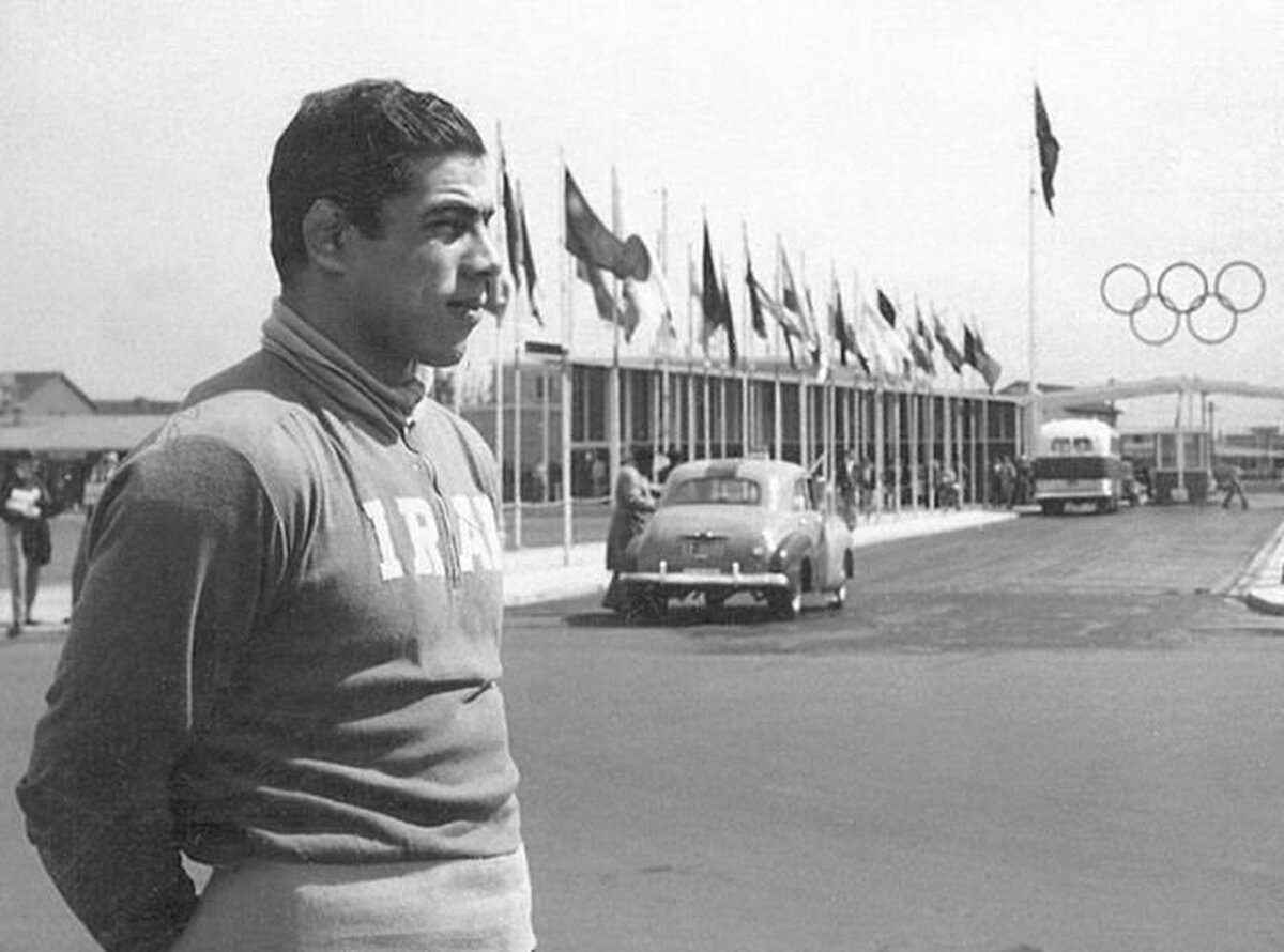 رونمایی از نامه مأموریت غلامرضا تختی به المپیک رُم + تصویر