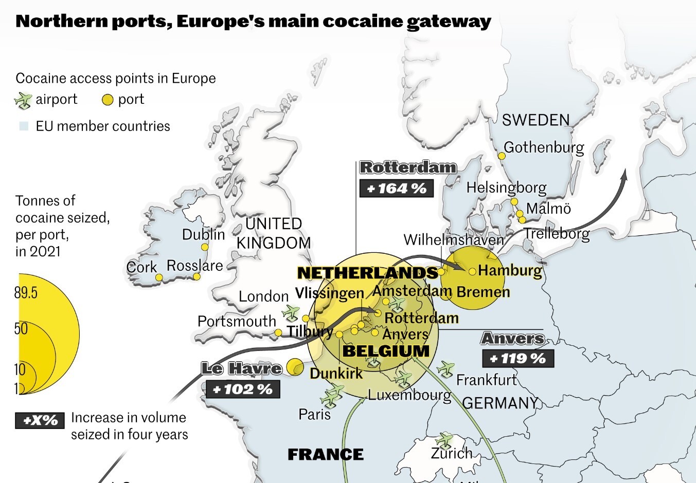 جرم‌زدایی تدریجی از مصرف کوکائین؛ سند شکست قاره سبز در مبارزه با مواد افیونی