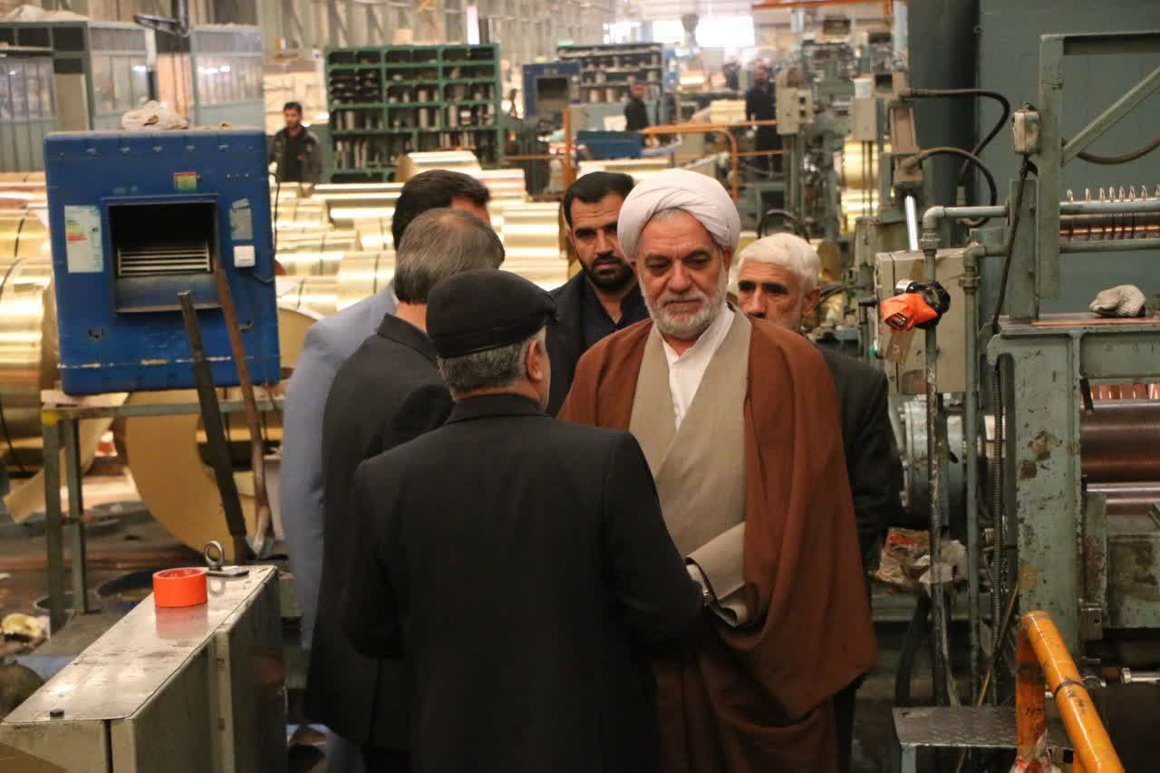 جلوگیری از تعطیلی ۵۹ واحد تولیدی و حفظ بیش از ۷ هزار شغل با ورود دستگاه قضایی استان کرمان در ۹ ماهه سال جاری/ مسئولان حل مشکل صادرات مجتمع مس باهنر را دستور کار قرار دهند