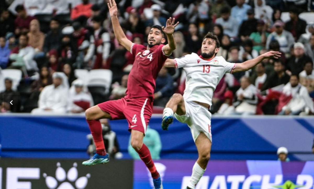 جام ملت‌های آسیا| قطر با پیروزی مقابل تاجیکستان صعودش را قطعی کرد + فیلم