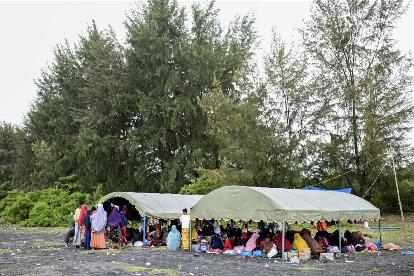 نخستین سرنخ‌ها از قایق ناپدید شده پناهجویان روهینگیا با ۲۰۰ سرنشین