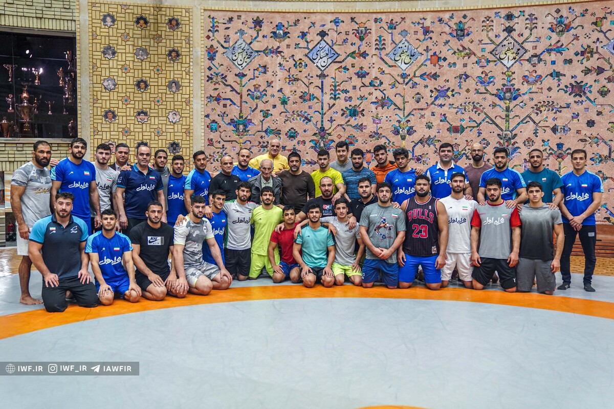 حضور ستاره کشتی آزاد ایران در کمپ تیم‌های ملی