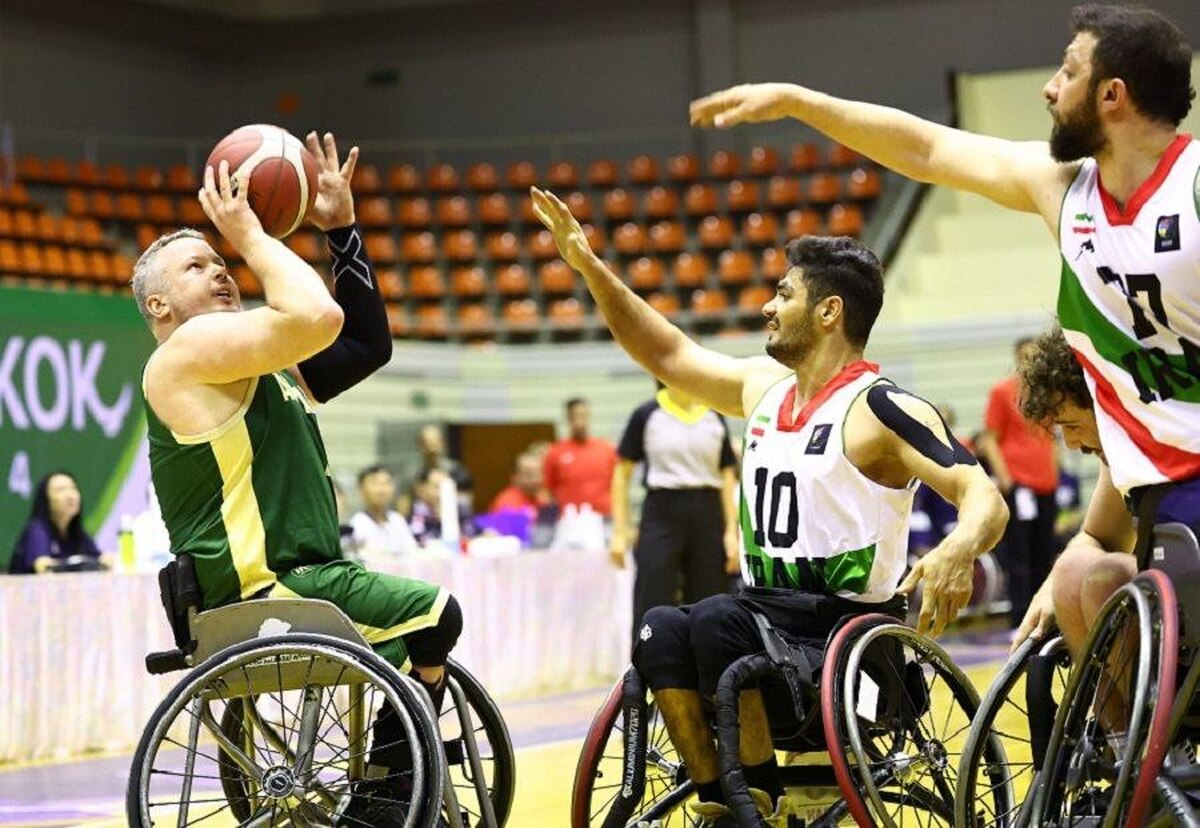 بسکتبال با ویلچر قهرمانی آسیا و اقیانوسیه| ایران با شکست مقابل استرالیا سهمیه پارالمپیک را از دست داد