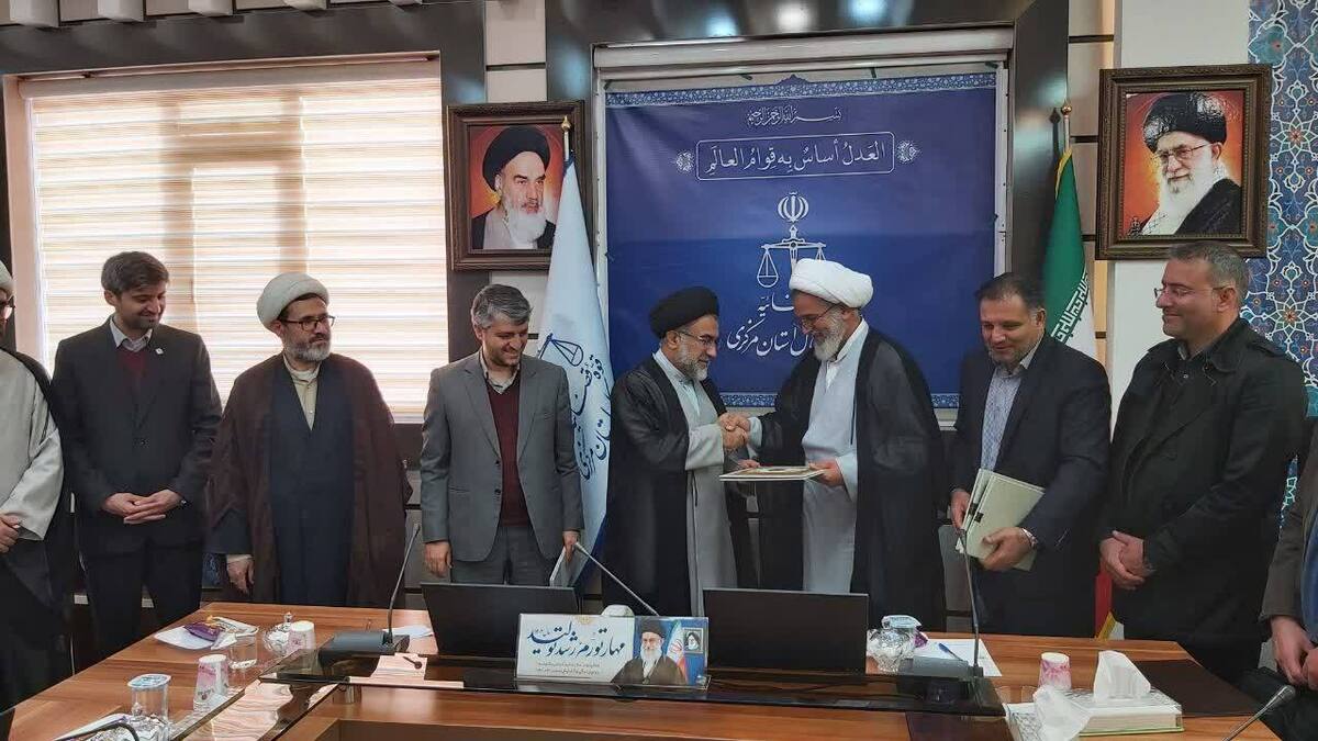 تفاهم نامه تأسیس مرکز پژوهشی مشترک قوه قضاییه، دانشگاه اراک و مرکز مدیریت حوزه علمیه استان مرکزی منعقد شد تفاهم نامه تأسیس مرکز پژوهشی مشترک قوه قضاییه، دانشگاه اراک و مرکز مدیریت حوزه علمیه استان مرکزی منعقد شد