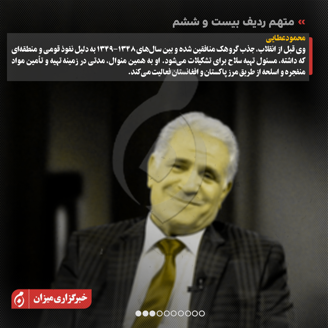 اینفوگرافیک | متهمان ردیف بیستوچهارم تا سیوسوم پرونده منافقین چه کسانی هستند؟ اینفوگرافیک | متهمان ردیف بیستوچهارم تا سیوسوم پرونده منافقین چه کسانی هستند؟