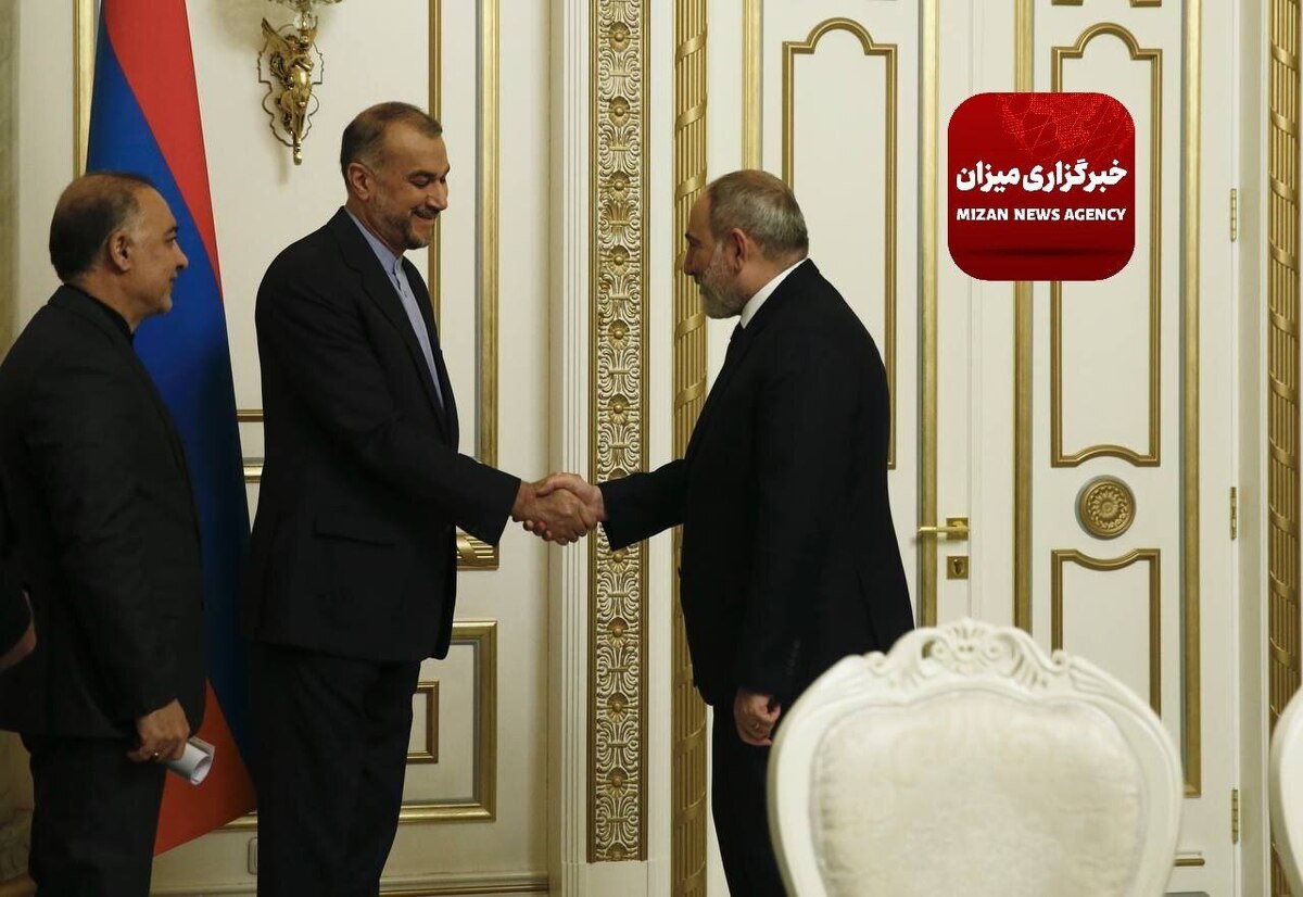 دیدار امیرعبداللهیان با نخست وزیر ارمنستان