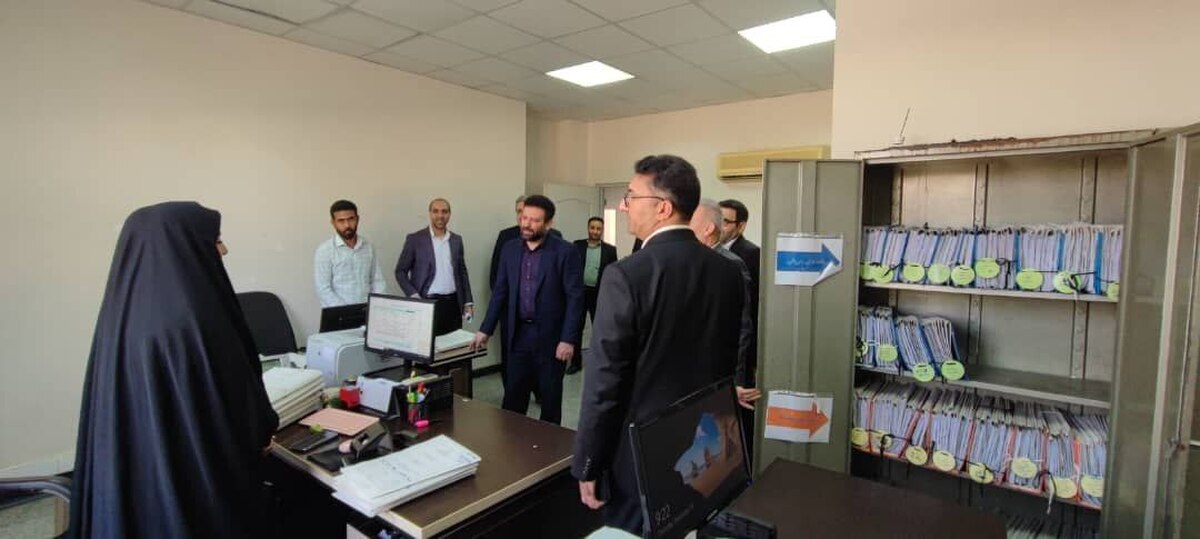 معاون مالی، پشتیبانی و عمرانی قوه قضاییه از مجتمع قضایی شهید بهشتی بندرعباس بازدید کرد