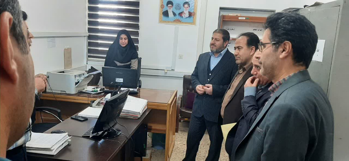 رئیس کل دادگستری ایلام از دادگستری شهرستان دره‌شهر بازدید کرد