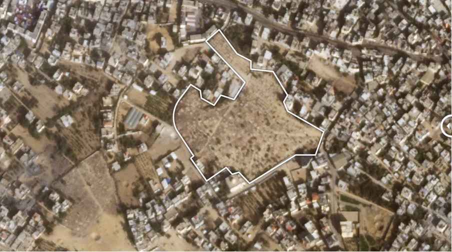 تصاویر ماهواره‌ای سی‌ان‌ان از هتک حرمت رژیم صهیونیستی به ۱۶ گورستان در غزه