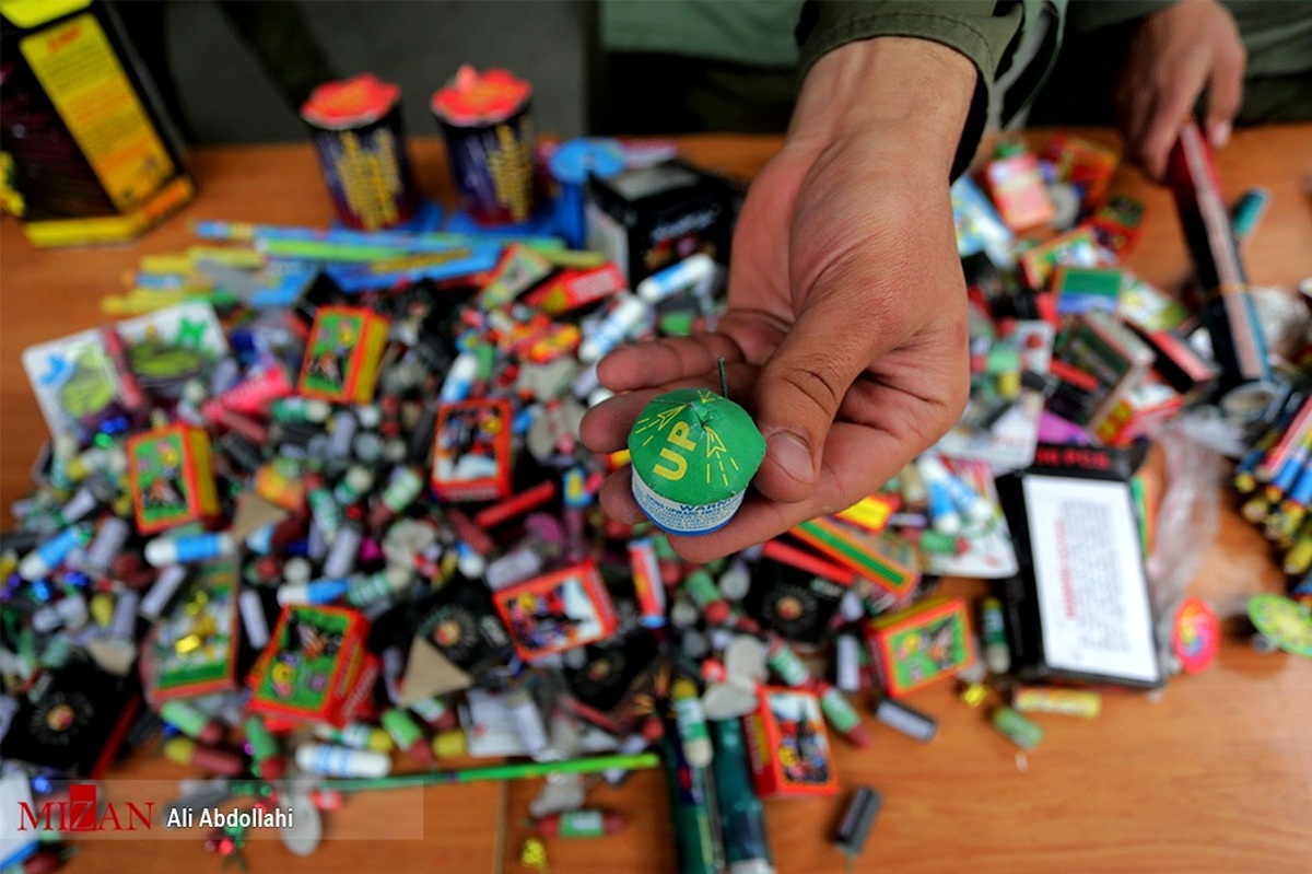 کشف کارگاه تولید و توزیع مواد محترقه در تهرانپارس