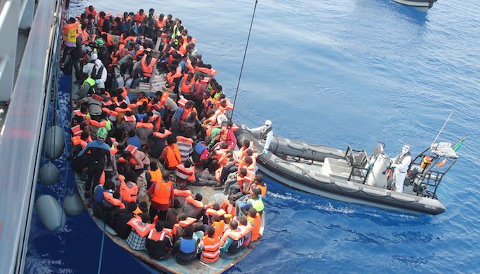 مرگ ۱۰۰ مهاجر در آب‌های مدیترانه در ماه نخست ۲۰۲۴