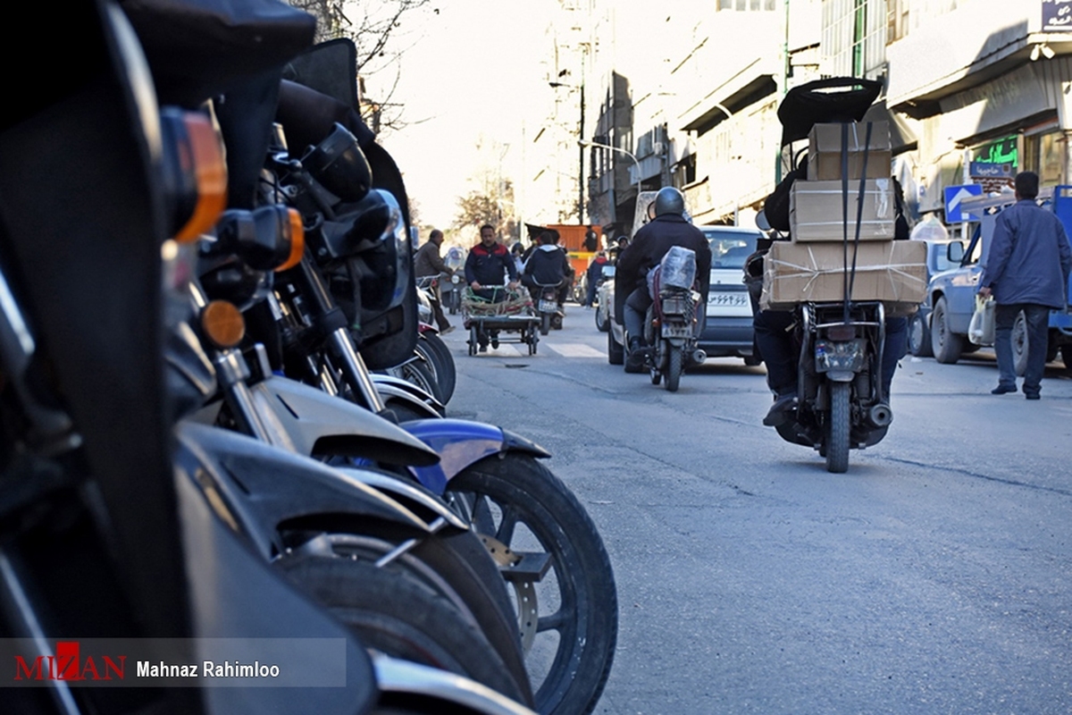 مراجعه تنها ۷۰۰ موتورسیکلت به مراکز معاینه فنی تهران