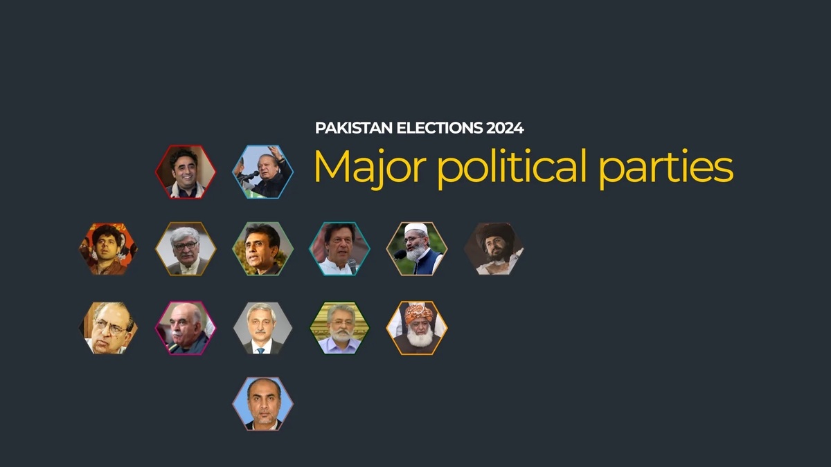 انتخابات ۲۰۲۴ پاکستان؛ احزاب سیاسی اصلی کدامند؟
