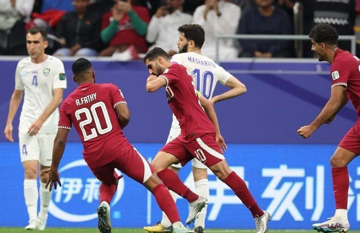 جام ملت‌های آسیا| قطر با شکست ازبکستان حریف ایران در نیمه‌نهایی شد/ صعود میزبان با درخشش «مشعل» + فیلم