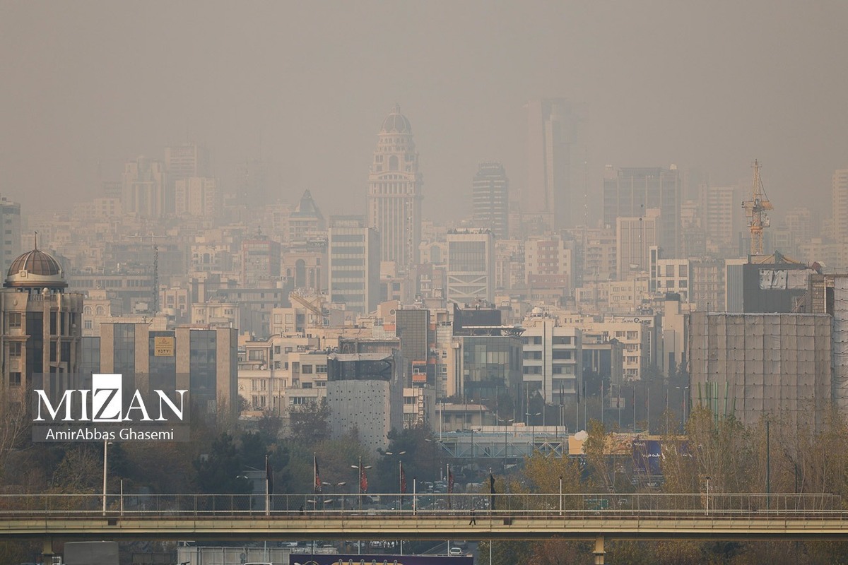 کیفیت هوای پایتخت برای گروه‌های حساس «ناسالم» شد