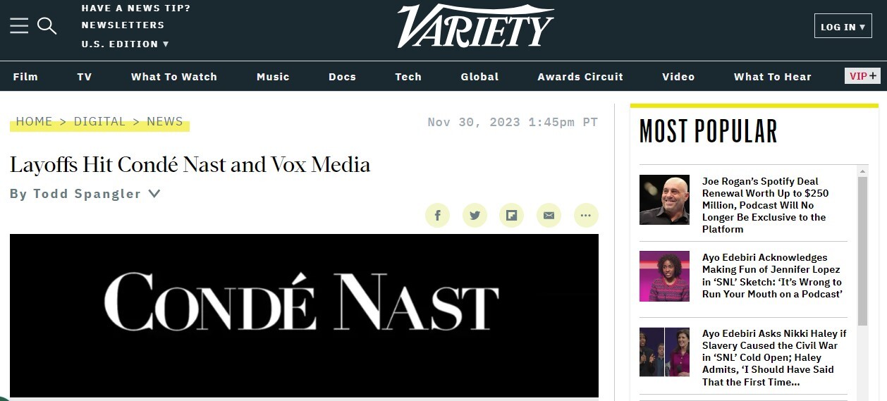 اخراج 20 هزار نفر از رسانه‌های آمریکایی؛ پایانی برای مونوپلی رسانه‌های جریان اصلی