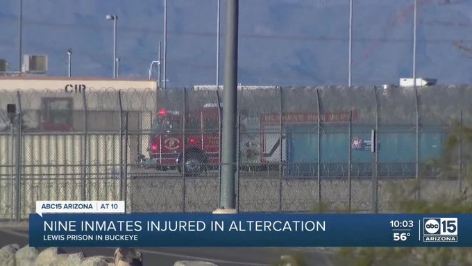 درگیری در یکی دیگر از زندان‌های آمریکا با ۹ مجروح/ زندان ایالتی آریزونا بسته شد