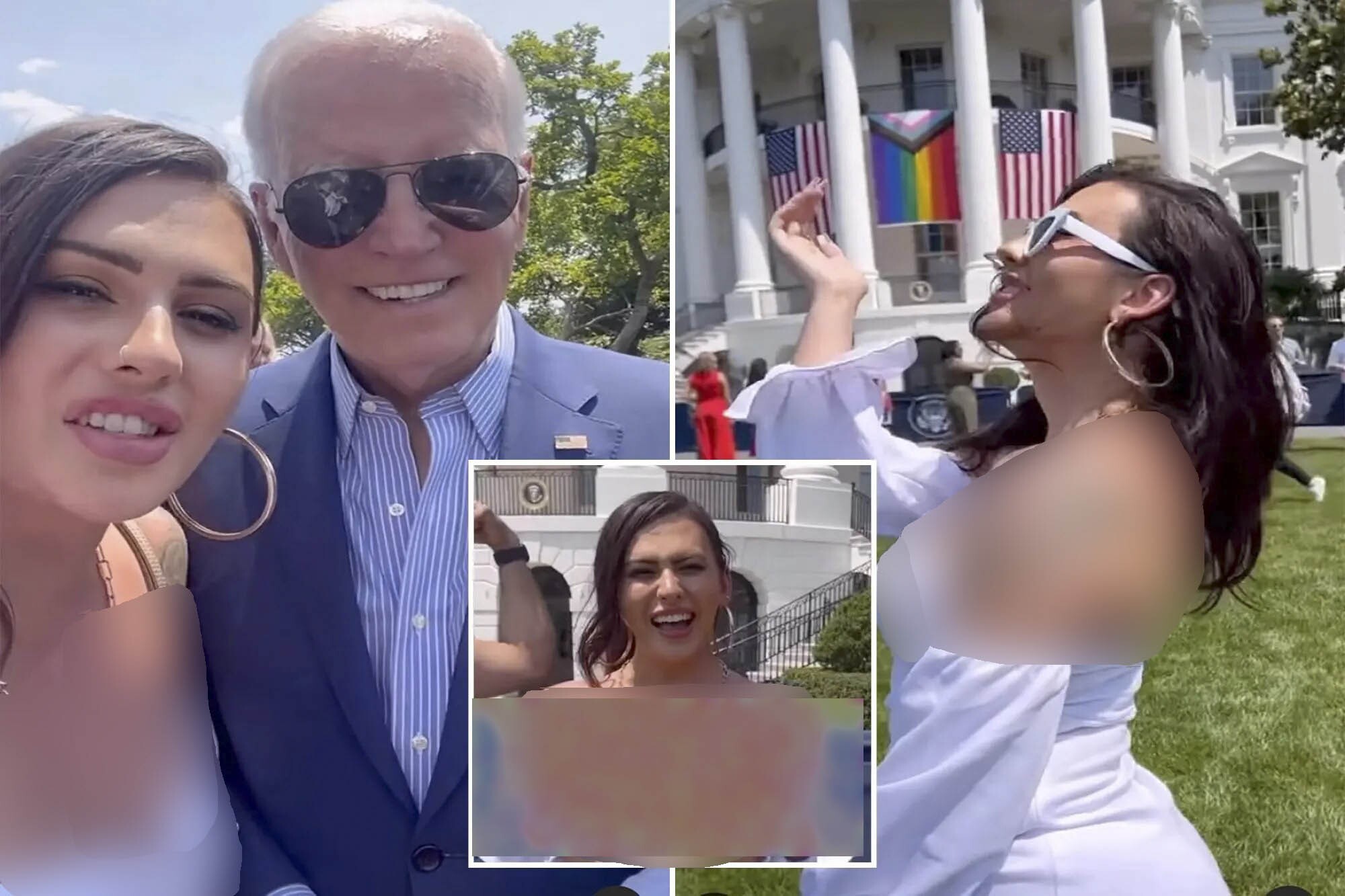 جو بایدن میزبان بزرگ‌ترین جشن انحرافات جنسی در آمریکا/ اعتراض شدید به برهنه شدن مهمانان در حیاط کاخ سفید