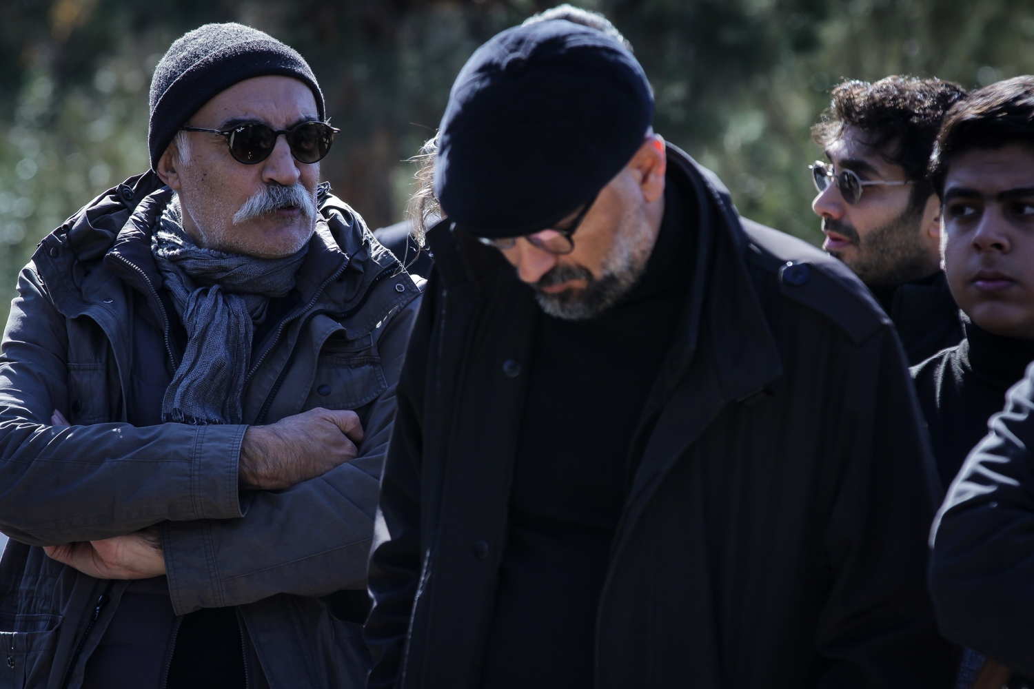 علیرضا قربانی با همسرش وداع کرد