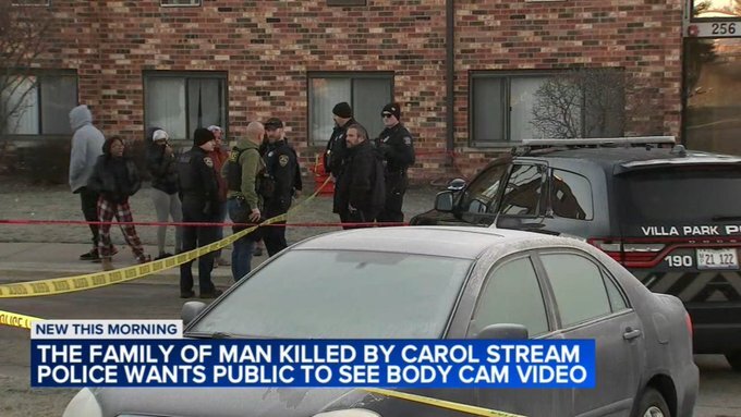 قتل شهروند سیاه‌پوست آمریکایی به دست پلیس ایلینوی