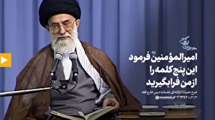 پنج کلمه‌ای که امیرالمؤمنین(ع) فرمودند از من فرابگیرید