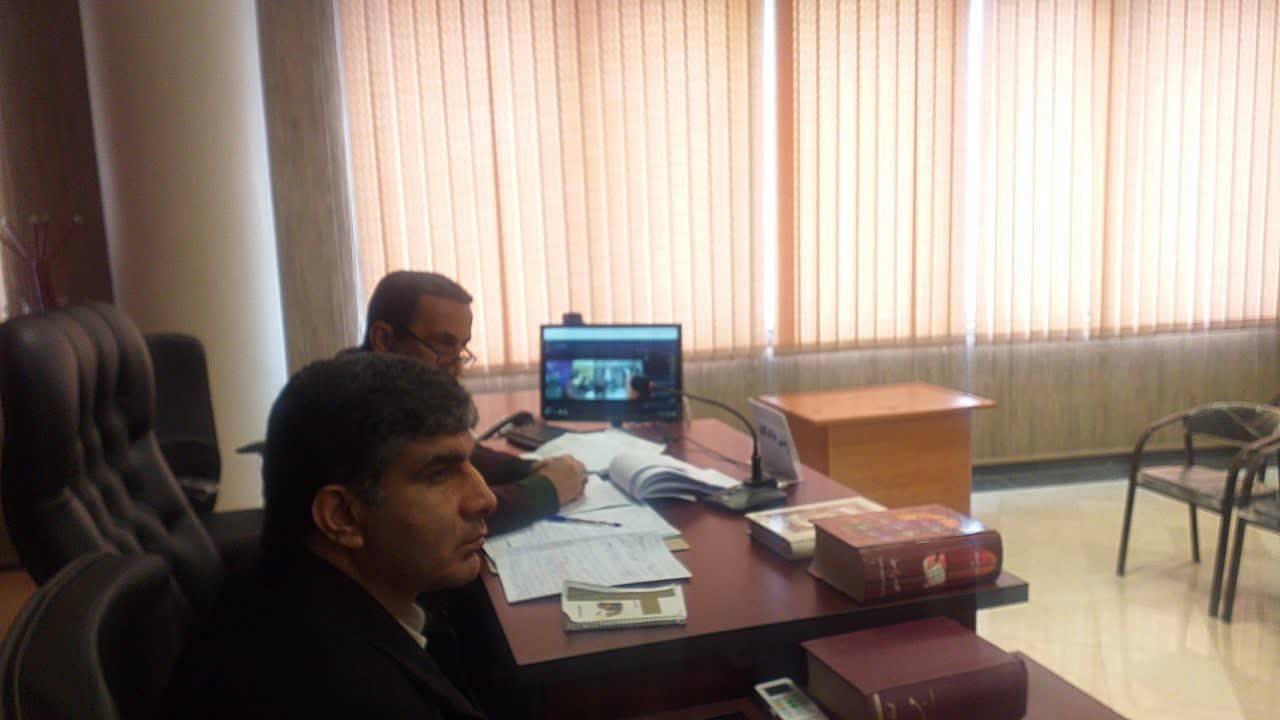 سومین جلسه دادگاه‌های علنی برخط استان گلستان امروز برگزار شد