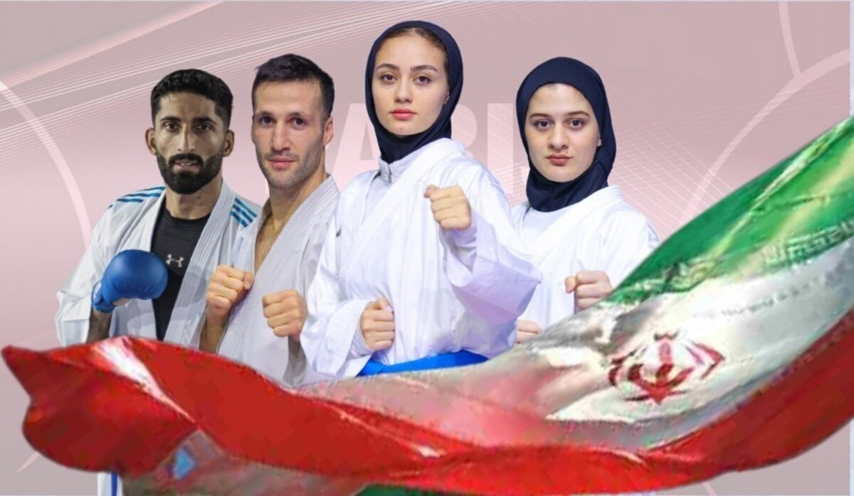 کاراته لیگ جهانی| یک فینال و شانس کسب ۳ برنز دستاورد نمایندگان ایران در روز دوم