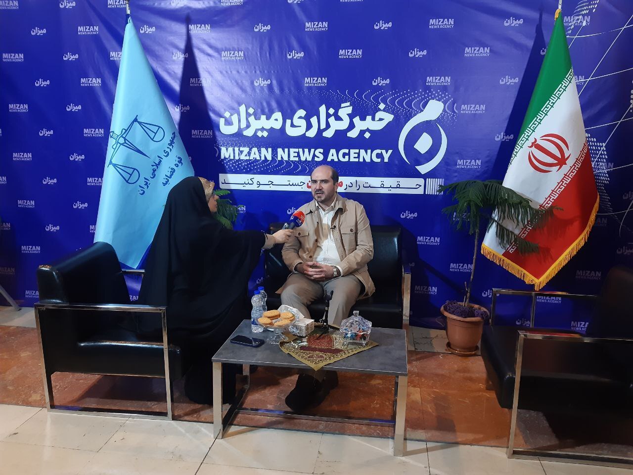 سومین روز نمایشگاه رسانه‌های ایران؛ سخنگوی قوه قضاییه در غرفه خبرگزاری میزان حضور یافت