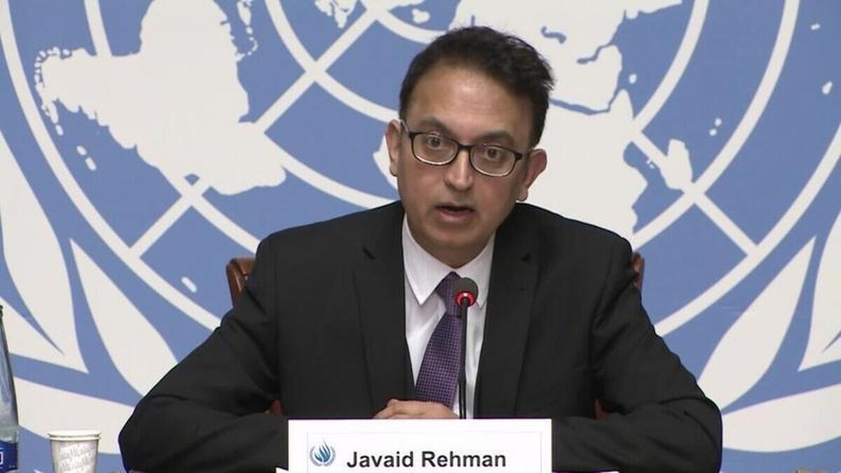 ادعاهای جاوید رحمان روی ریل سیاسی‌کاری‌های شورای حقوق بشر