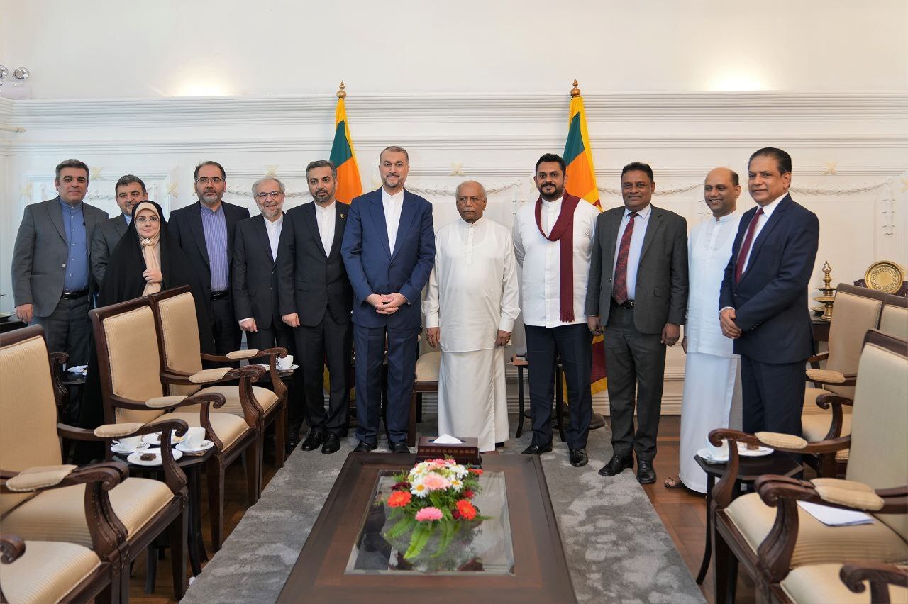 دیدار و رایزنی امیرعبداللهیان با وزیر خارجه و نخستوزیر سریلانکا دیدار و رایزنی امیرعبداللهیان با وزیر خارجه و نخستوزیر سریلانکا