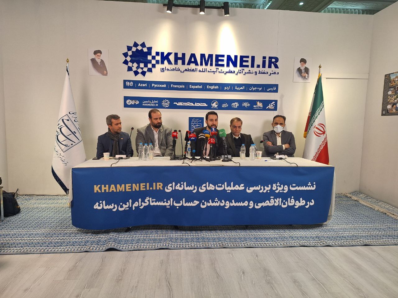 چهارمین روز نمایشگاه رسانههای ایران؛ مسئولان و فعالان رسانه در غرفه خبرگزاری میزان حضور یافتند چهارمین روز نمایشگاه رسانههای ایران؛ مسئولان و فعالان رسانه در غرفه خبرگزاری میزان حضور یافتند