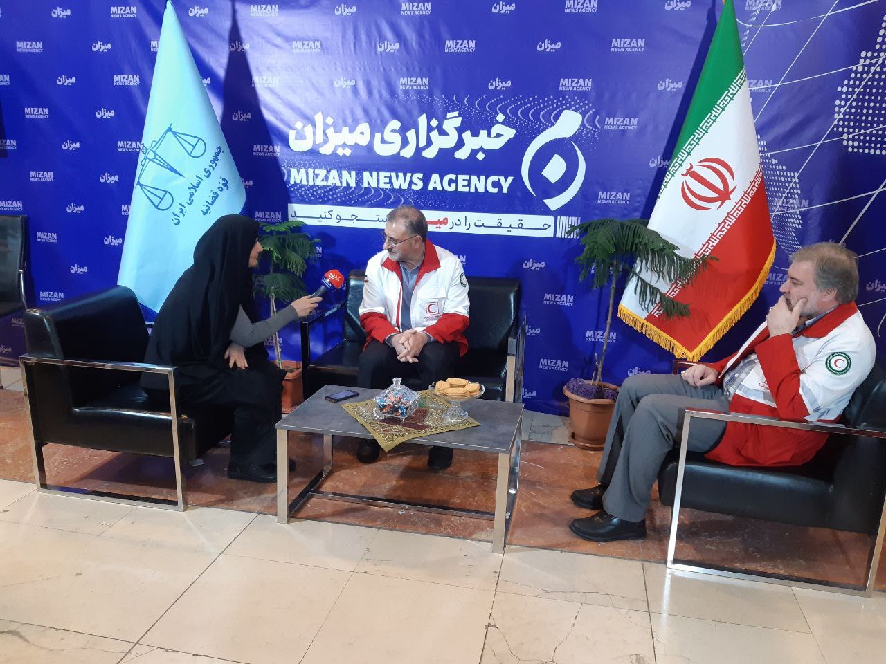 چهارمین روز نمایشگاه رسانههای ایران؛ مسئولان قضایی و دولتی در غرفه خبرگزاری میزان حضور یافتند چهارمین روز نمایشگاه رسانههای ایران؛ مسئولان قضایی و دولتی در غرفه خبرگزاری میزان حضور یافتند