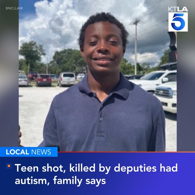 شلیک مرگ‌بار پلیس آمریکا به نوجوان سیاه‌پوست مبتلا به اوتیسم