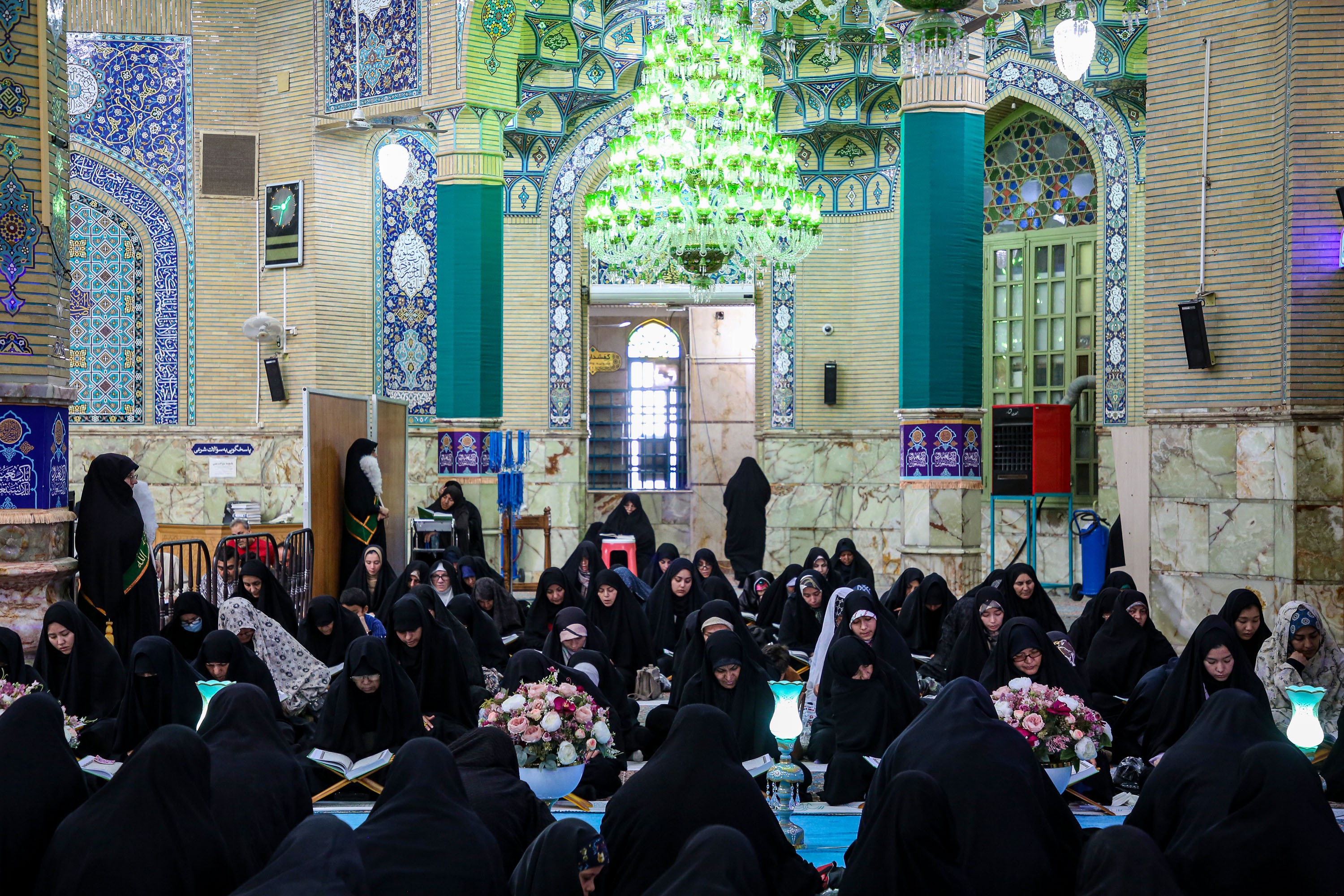 آیین ترتیل‌خوانی قرآن کریم در مسجد مقدس جمکران