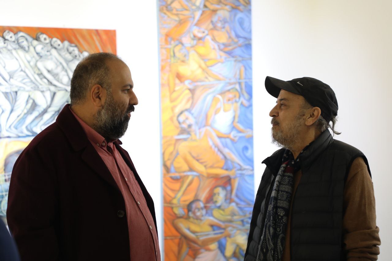 نمایشگاه نقاشی سیروس مقدم کلید خورد/ علیرضا خمسه و احمد مهرانفر چه گفتند؟ نمایشگاه نقاشی سیروس مقدم کلید خورد/ علیرضا خمسه و احمد مهرانفر چه گفتند؟