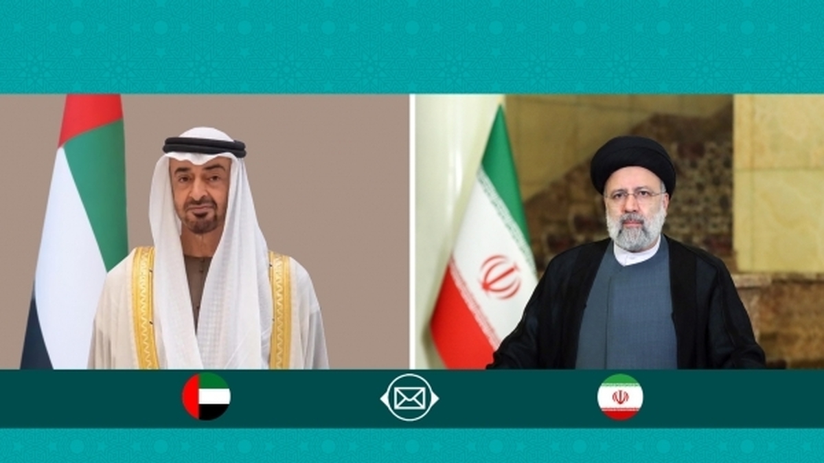 پیام تبریک رئیس و نواب رئیس دولت امارات به آیت الله رئیسی به مناسبت عید فطر