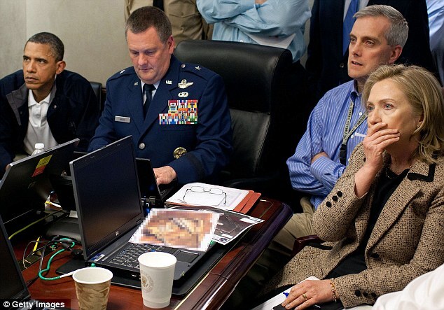 تصاویر تازه منتشر شده از ساعات پرتنش کاخ سفید در جریان عملیات کشتن بن لادن